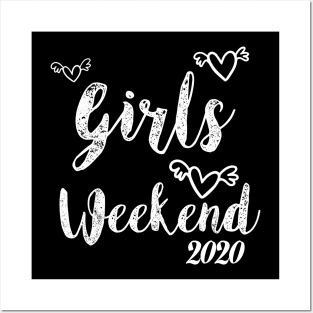 Girls Trip Cute Girls Weekend 2020 Mask Posters and Art